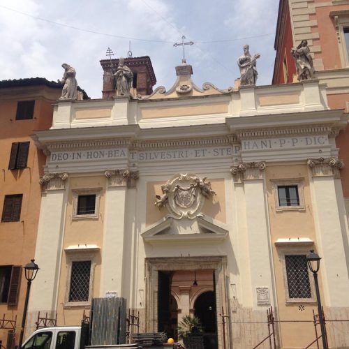 Restauro della chiesa di San Silvestro in Capite